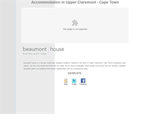 Tablet Screenshot of beaumonthouse.co.za